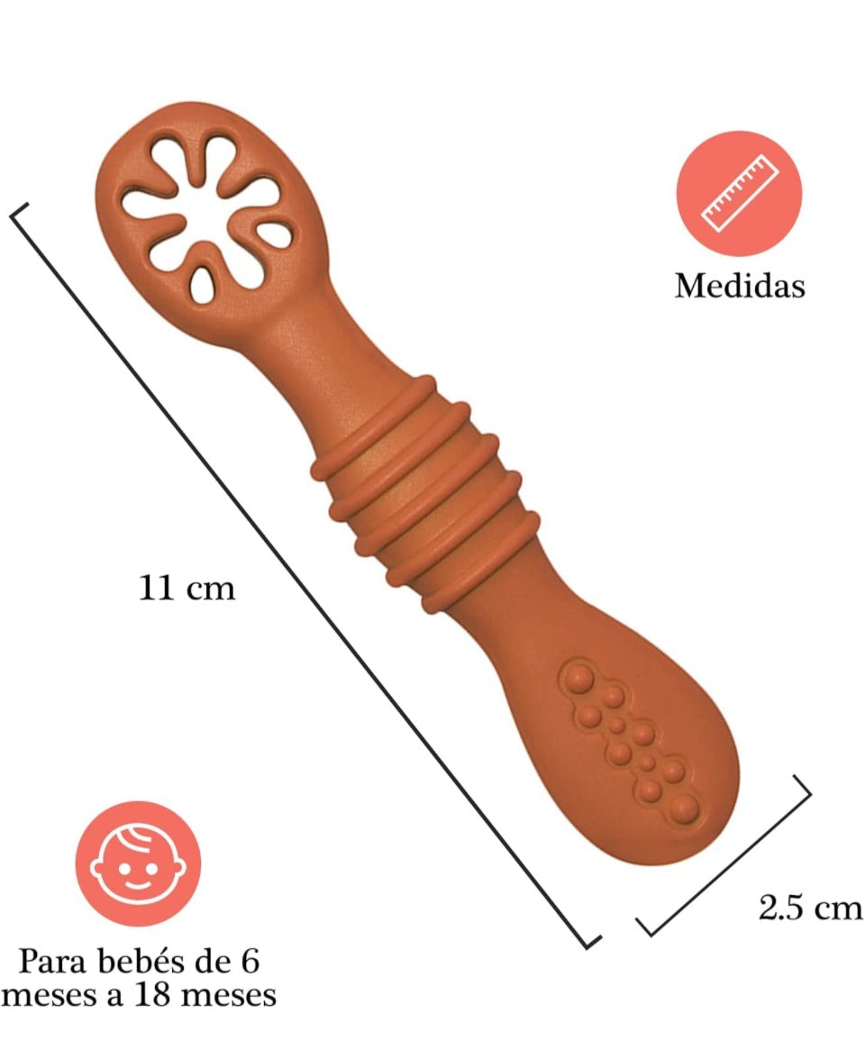 Cuchara papillas mordedera
