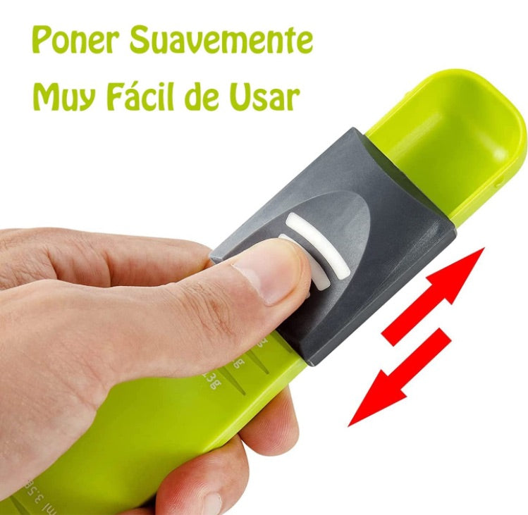 Cuchara medidora todo en 1 desde 0.5 gr a 13gr