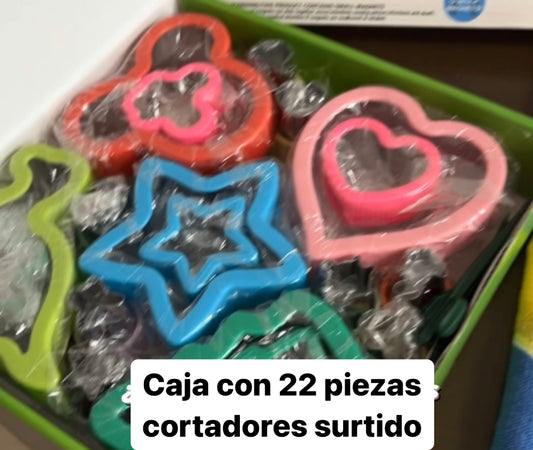 Caja 22 cortador diferentes tamaños