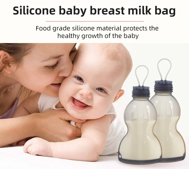 Bolsa almacenadora de leche silicon